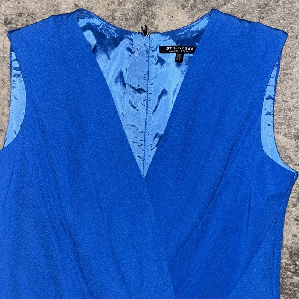 EUC Strenesse Blue Dress in 4 - Picture 3 of 6